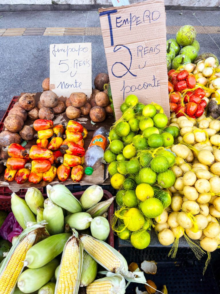 street fruits for sale in brazil