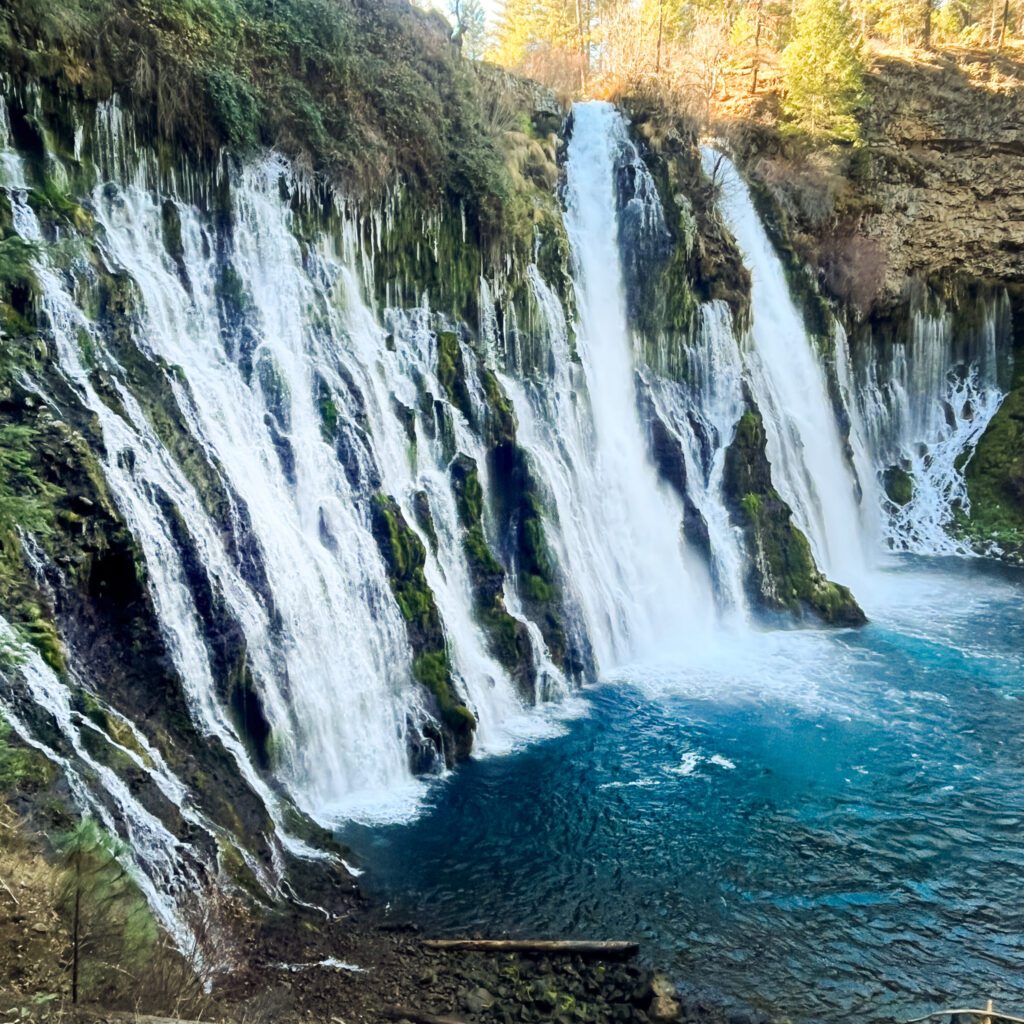 burney falls in northern california