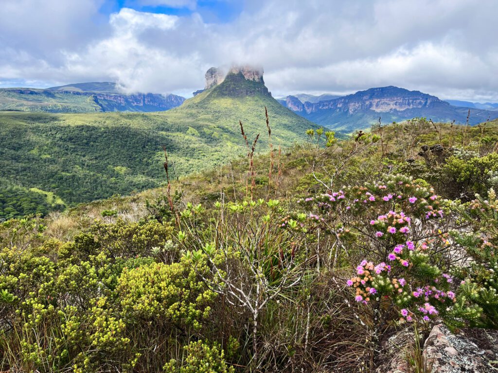 plateaus and flat-topped mountains in brazil