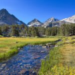 the little lakes valley trail in california's eastern sierra